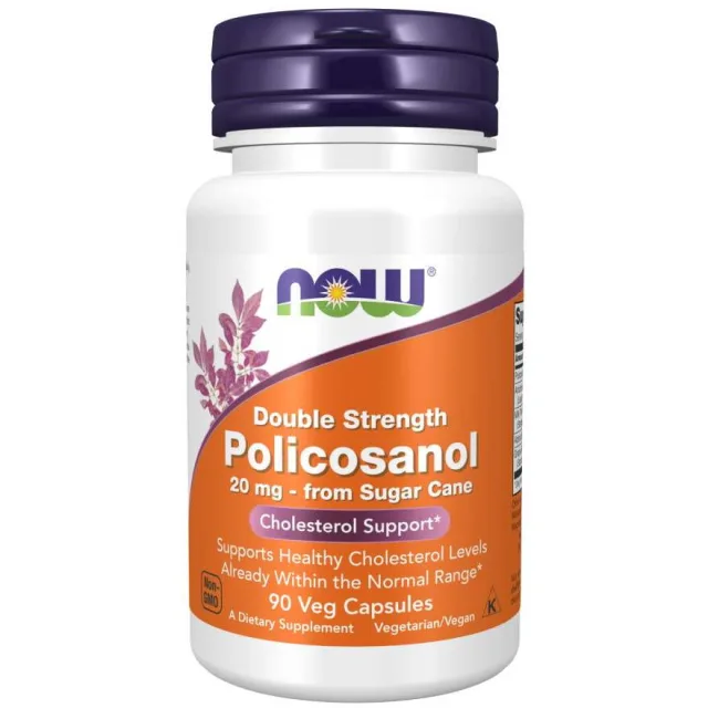 Policosanol 20 mg Double Strength, 90 капсул