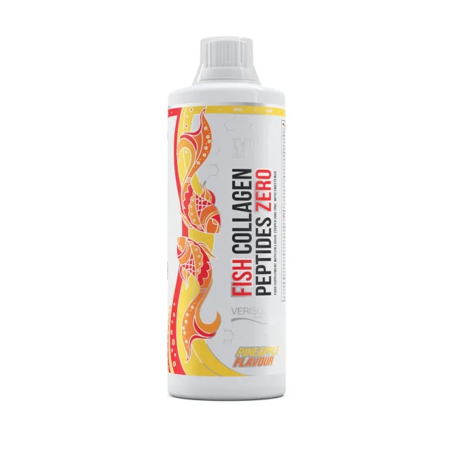 Препарат для суглобів і зв'язок MST Nutrition Fish Collagen Peptides Verisol® + Biotin, 1 л - Ананас