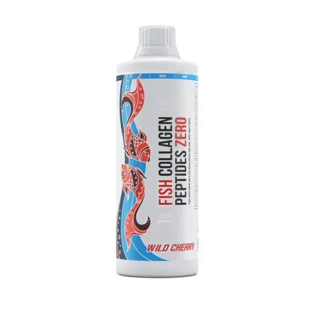 Препарат для суставов и связок MST Nutrition Fish Collagen Peptides Zero, 1 л - Киви-клубника