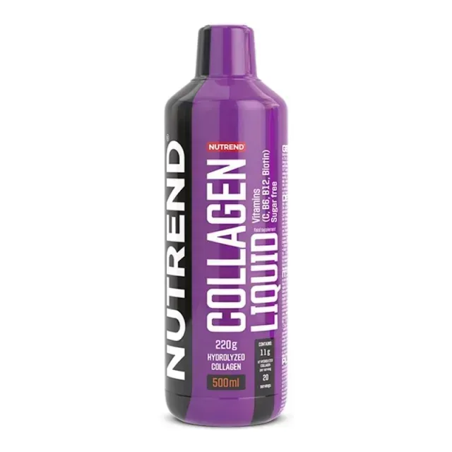 Препарат для суставов и связок Nutrend Collagen Liquid, 500 мл - Апельсин