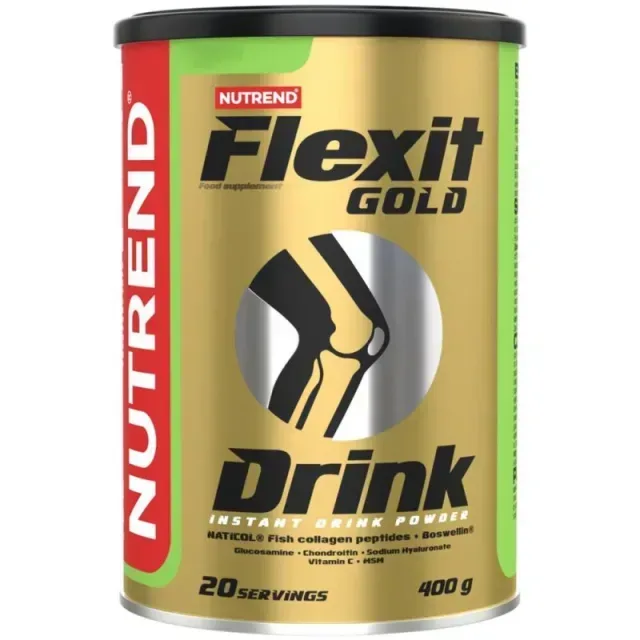 Препарат для суглобів і зв'язок Nutrend Flexit Gold Drink, 400 грам - Яблуко