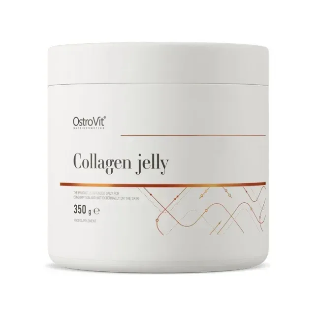 Препарат для суглобів і зв'язок OstroVit Collagen Jelly, 350 грам - Полуниця