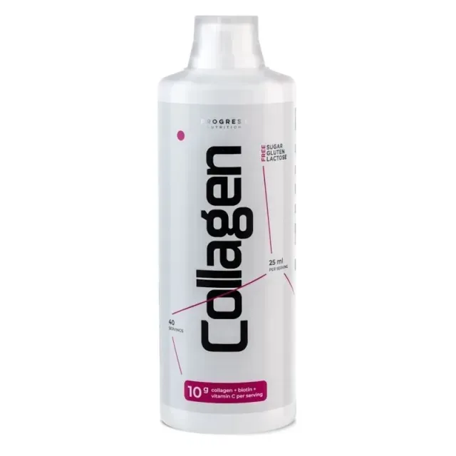 Препарат для суставов и связок Progress Nutrition Collagen, 1 л - Ежевика