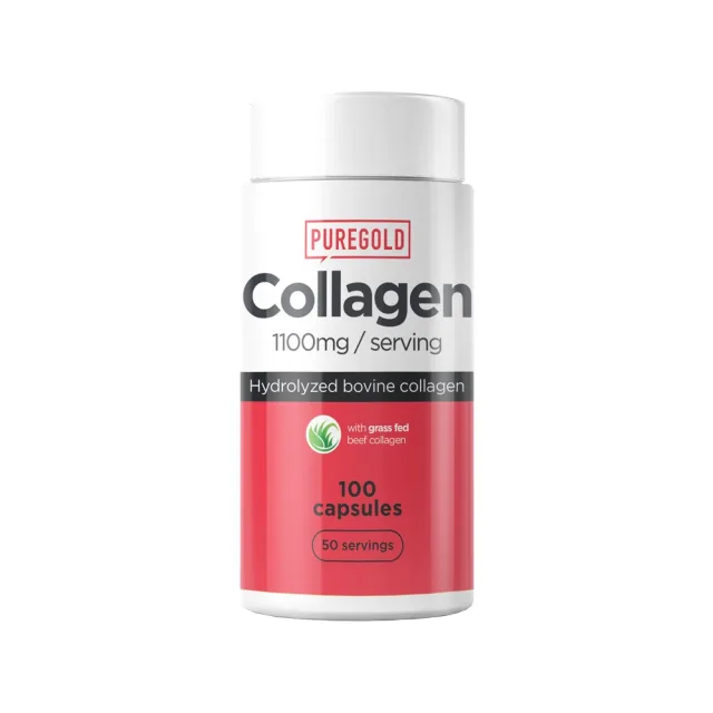 Препарат для суглобів і зв'язок Pure Gold Protein Collagen, 100  капсул