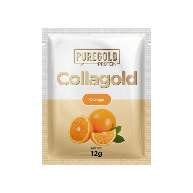 Препарат для суглобів і зв'язок Pure Gold Protein CollaGold, 12 грам - Апельсиновий сік