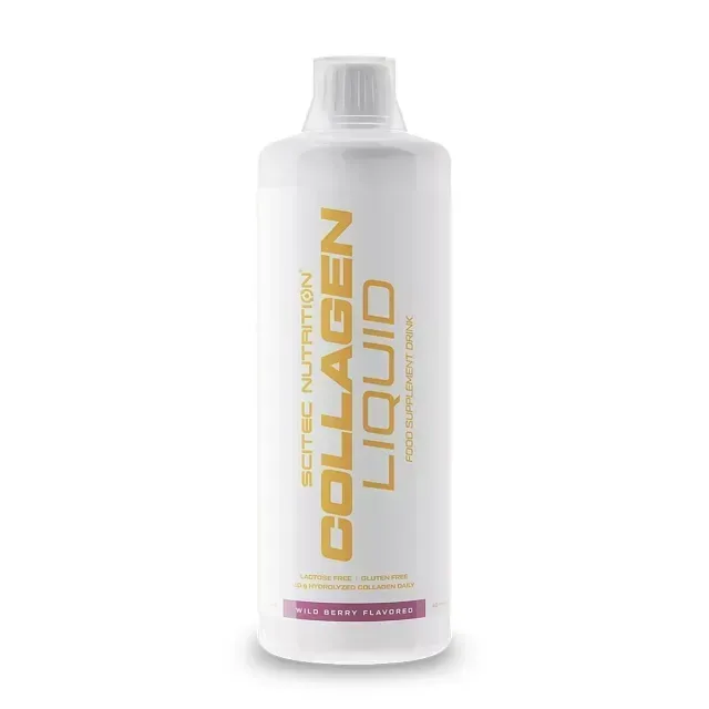 Препарат для суглобів і зв'язок Scitec Nutrition Collagen Liquid, 1 літр лісова ягода, Ягоди