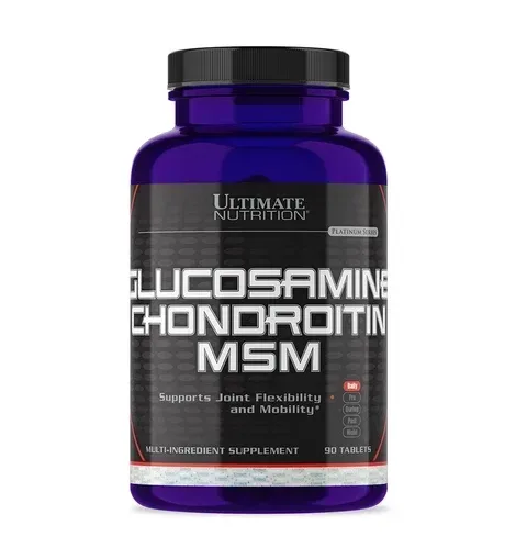 Препарат для суставов и связок Ultimate Nutrition Glucosamine Chondroitin MSM, 90 таблеток