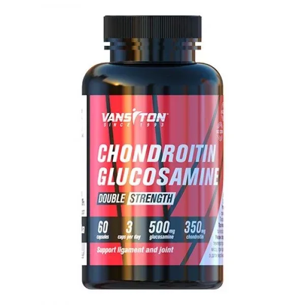 Препарат для суглобів і зв'язок Vansiton Chondroitin Glucosamine, 60 капсул