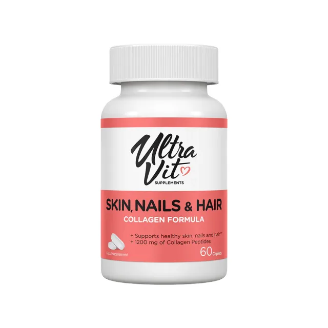 Препарат для суглобів і зв'язок VPLab UltraVit Skin, Nails & Hair, 60 капсул