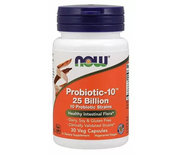 Probiotic-10 25 billion, 30 вегакапсул