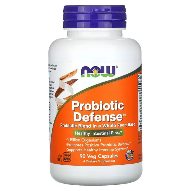 Пробіотики і пребіотики NOW Probiotic-10 Bifido Boost, 90 вегакапсул