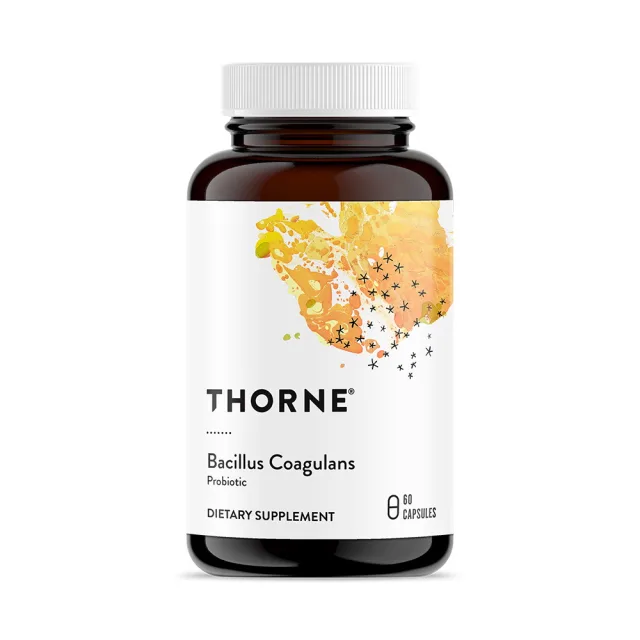 Пробиотики и пребиотики Thorne Bacillus Coagulans, 60 капсул