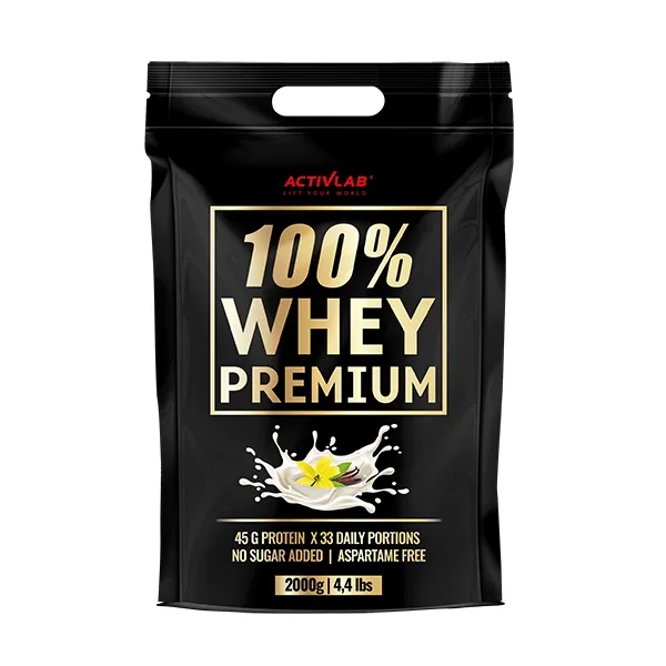 Протеїн ActivLab 100% Whey Premium, 2 кг - Ваніль