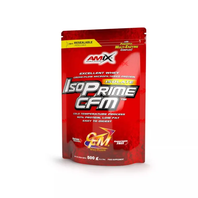 Протеїн AMIX IsoPrime CFM, 500 грам - Шоколад-арахіс-карамель