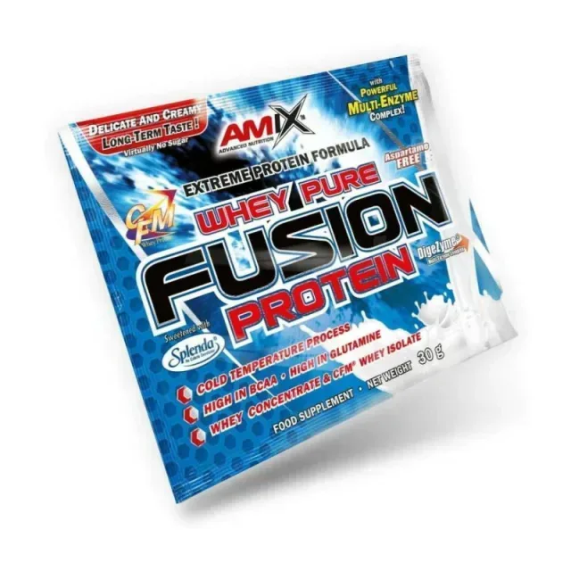 Протеїн AMIX Whey Pro Fusion, 30 грам - Шоколад