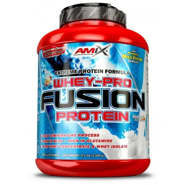 Протеїн AMIX Whey Pro Fusion, 2.3 кг - Шоколад