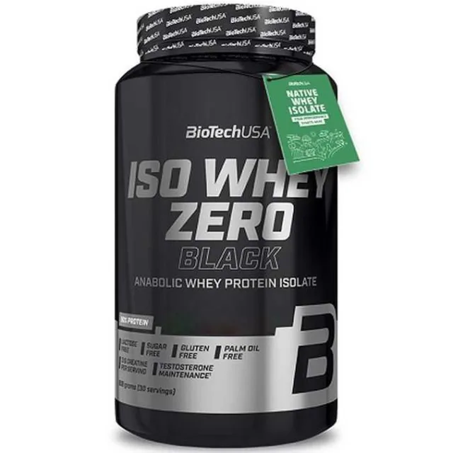 Протеїн BioTech Iso Whey Zero Black, 908 грам - Шоколад