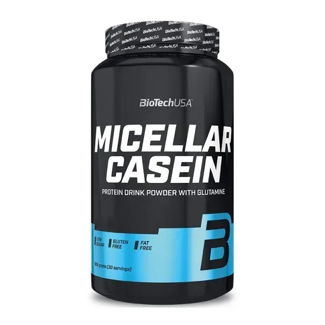 Протеїн BioTech Micellar Casein, 908 грам - Полуниця