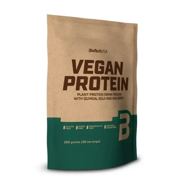 Протеїн BioTech Vegan Protein, 500 грам - Фундук