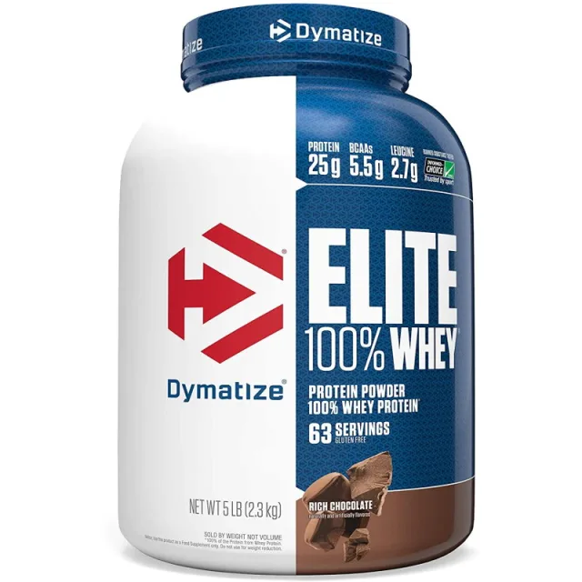 Протеин Dymatize Nutrition Elite 100% Whey Protein, 2.3 кг - Шоколад