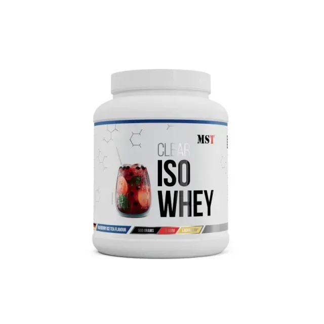 Протеїн MST Nutrition Clear Iso Whey, 500 грам - Чорничний чай