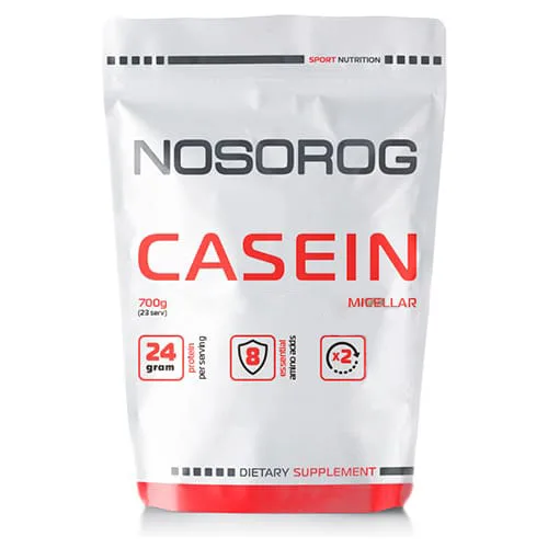 Протеїн Nosorog Casein, 700 грам - Без смаку Пошкоджений