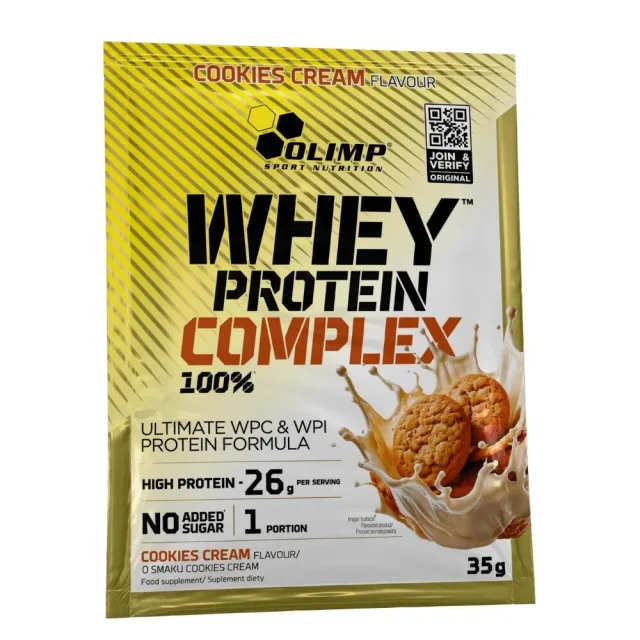 Протеїн Olimp Sport Nutrition Whey Protein Complex 100%, 35 грам - Печиво-крем