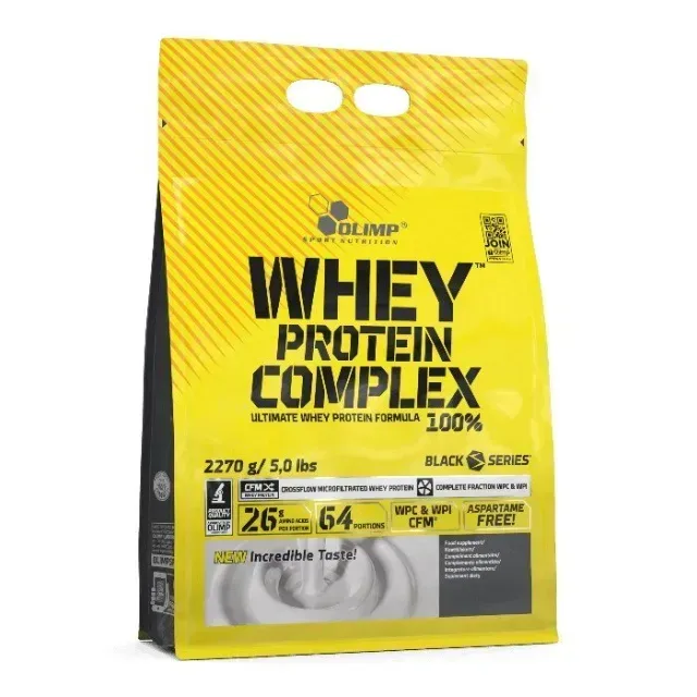 Протеїн Olimp Sport Nutrition Whey Protein Complex 100%, 2.2 кг - Ваніль