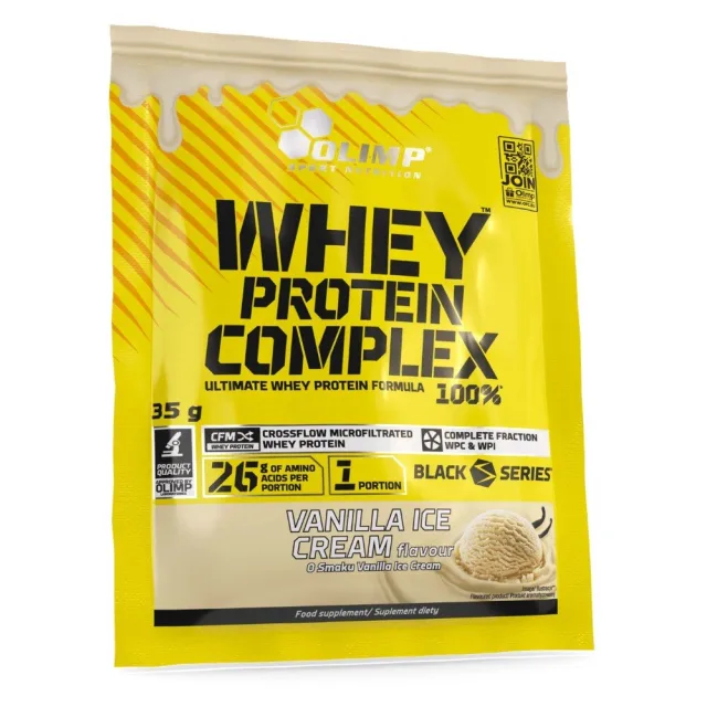 Протеїн Olimp Sport Nutrition Whey Protein Complex 100%, 35 грам - Ванільне морозиво