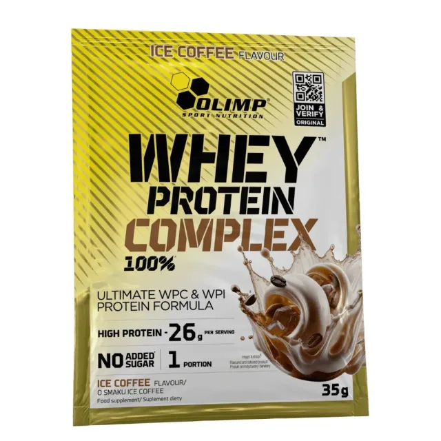 Протеїн Olimp Sport Nutrition Whey Protein Complex 100%, 35 грам - Холодна кава