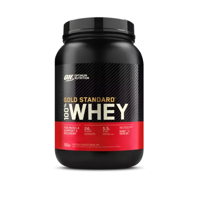 Протеїн Optimum Nutrition Gold Standard 100% Whey, 907 грам - Карамельне мак'ято