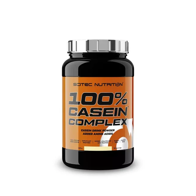 Протеїн Scitec Nutrition 100% Casein Complex, 920 грам - Ваніль