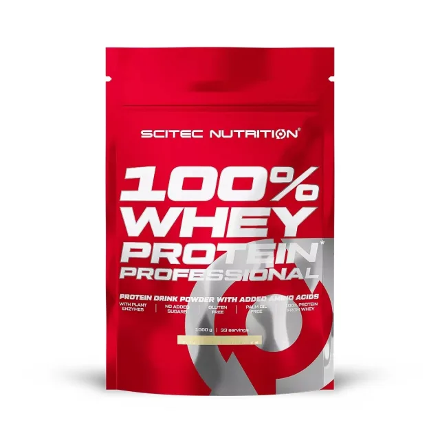 Протеїн Scitec Nutrition 100% Whey Protein Professional, 1 кг - Шоколад