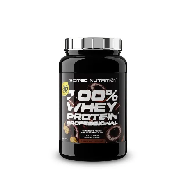 Протеїн Scitec Nutrition 100% Whey Protein Professional, 780 грам - Шоколадний пончик