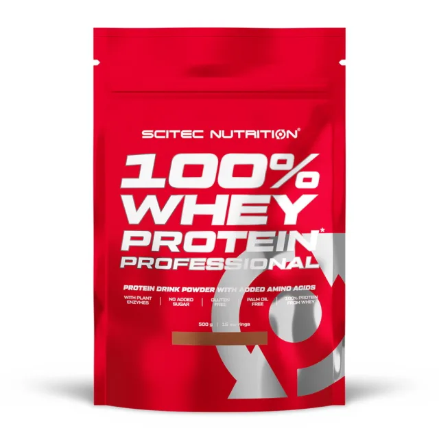 Протеин Scitec Nutrition 100% Whey Protein Professional, 500 грамм - Холодный кофе