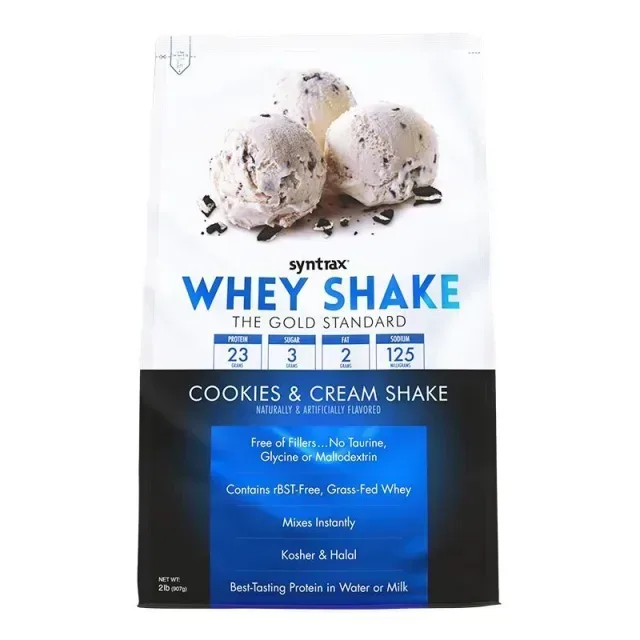 Протеїн Syntrax Whey Shake, 907 грам - Ваніль