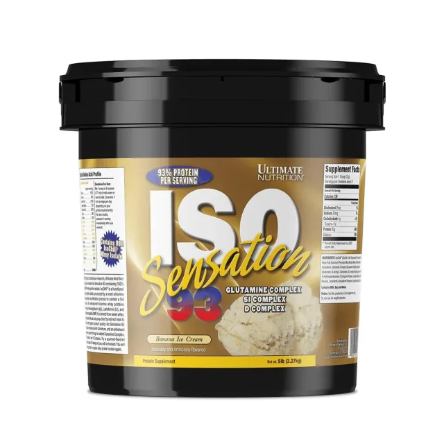 Протеин Ultimate Nutrition Iso Sensation, 2.27 кг - Банан