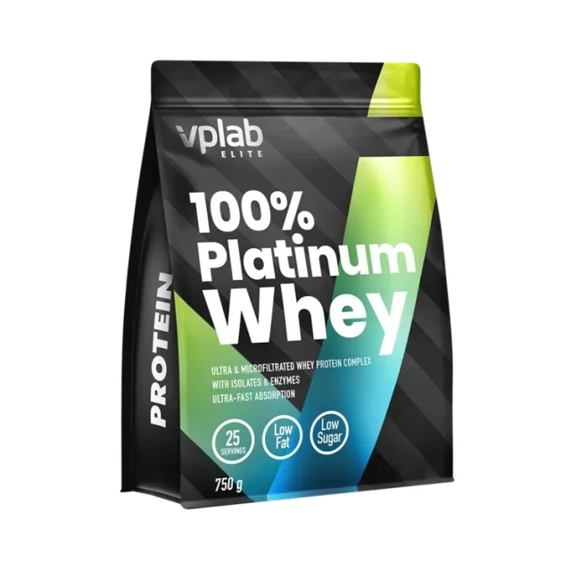 Протеин VPLab 100% Platinum Whey, 750 грамм - Печенье-крем