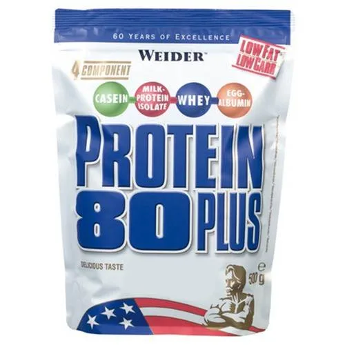 Протеин Weider Protein 80 Plus, 500 грамм - Орех-нуга