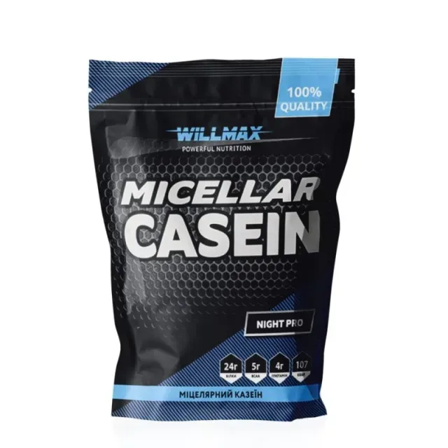 Протеїн Willmax Micellar Casein, 900 грам - Вишня