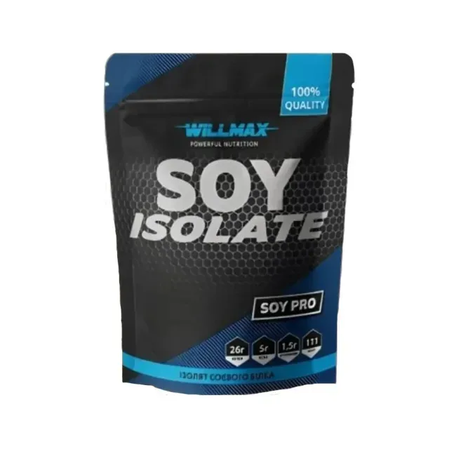 Протеїн Willmax Soy Isolate, 900 грам - Булочка з корицею