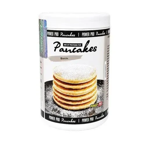 Протеиновая смесь для панкейков Power Pro Pancakes Protein, 400 грамм - Ваниль
