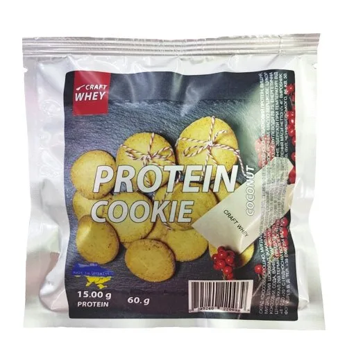 Протеиновое печенье Craft Whey Protein Cookie 60 грамм, Coconut - Кокос