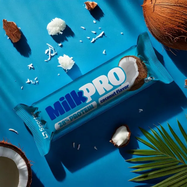 Протеиновый батончик Sporter MilkPro 28%, 60 грамм - Кокос