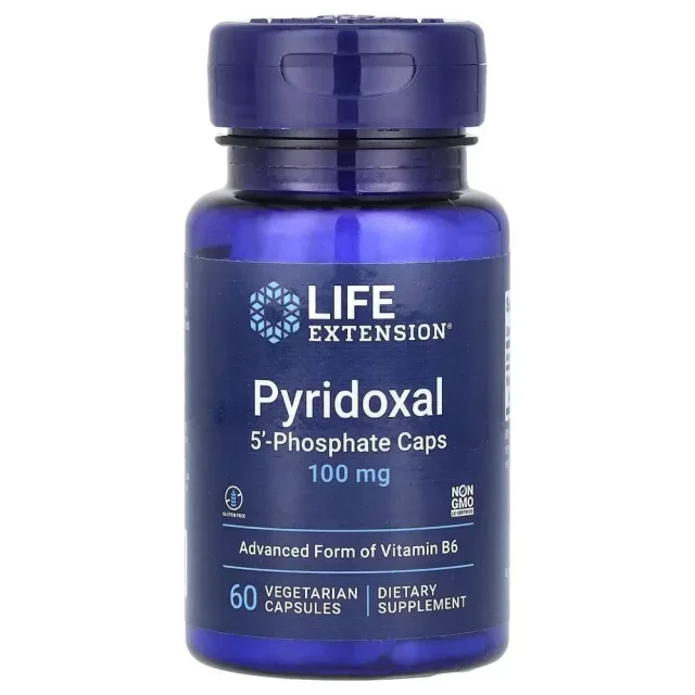 Pyridoxal 5'-Phosphate 100 mg, 60 вегакапсул