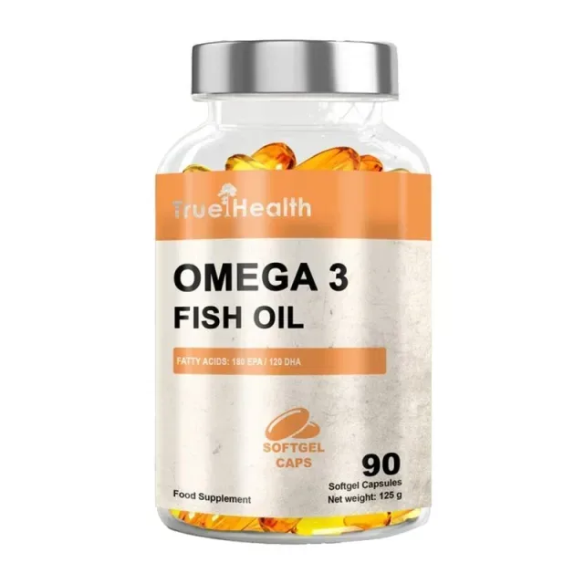 Рыбий жир True Health Omega Fish Oil, 90 капсул
