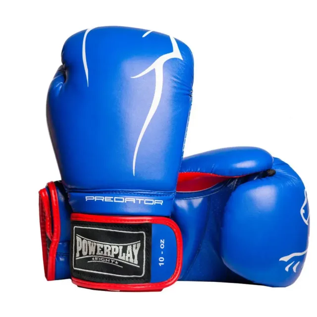 Рукавиці боксерські Power Play PP 3018, Blue - 12 унцій