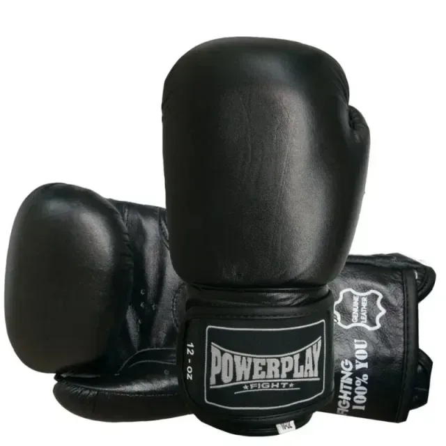 Рукавиці боксерські Power Play PP 3088, Black - 10 унцій