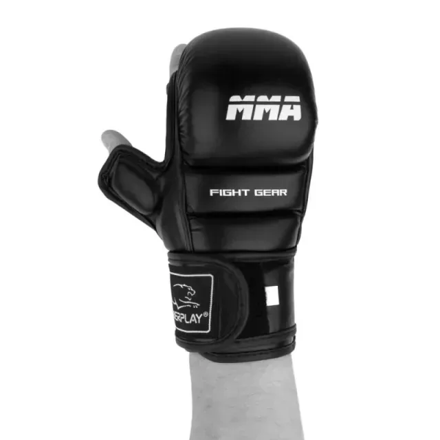 Рукавиці для MMA Power Play 3026, Black - L