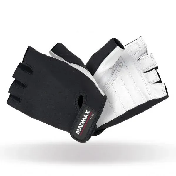 Рукавички для фітнесу BASIC MFG 250, XL, Black/White